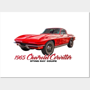 1965 Chevrolet Corvette Stingray Coupe Posters and Art